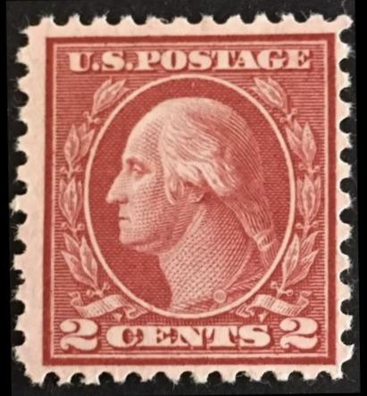 A used example is most valuable. 2c Carmine rose (Type II) P