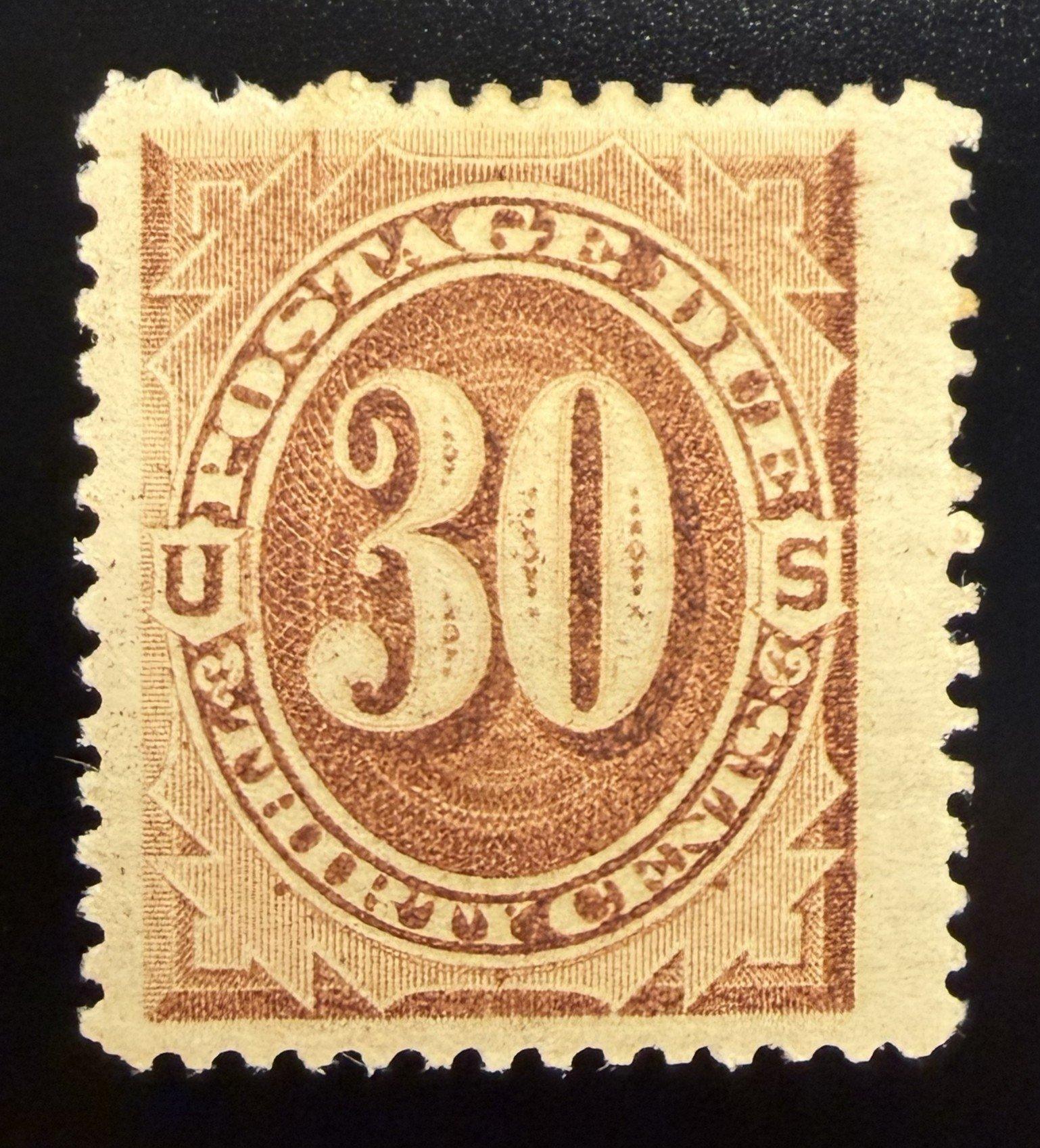 US Mint Scott #J6 PF CERT: MH VF-XF 85J